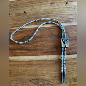 Vintage Southwest Brass Steer’s Head Bolo Tie
